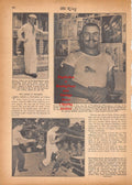 Boxing News Clipping #837 - WWII Military Boxers: Johnny Colan, John Dux, Jerome Polansky, Herb Morris, Groton Coast Guard Team and others