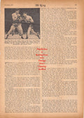 Boxing News Clipping #842 - Johnny Greco vs. Tony Janiro