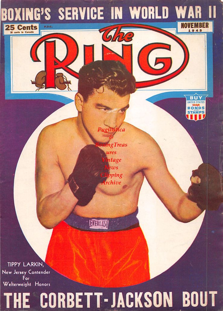 Boxing News Clipping #847 - Tippy Larkin