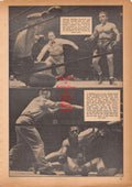 Boxing News Clipping #851 - Jake LaMotta vs. Georgie Kochan, Tommy Gomez, Lenny Mancini