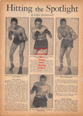 Boxing News Clipping #867 - Charley Smith, Joey LaMotta, Sidney Miller, Lou Woods, Billy Conn