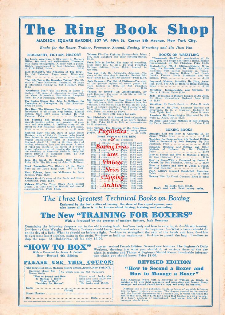 Boxing News Clipping #873 - Ruben Shank
