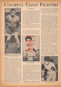 Boxing News Clipping #877 - Babe Edwards, Alfredo Chavez, Babe Huerta, Johnny Ryan, Marcus Lockman