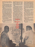 Boxing News Clipping #89 - George Foreman, Henry Huston, Leroy Jackson, Dick Sadler