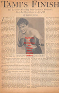 Boxing News Clipping #890 - Tami Mauriello