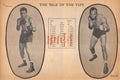Boxing News Clipping #894 - Joe Louis vs. Jersey Joe Walcott, John Henry Lewis, Max Baer, Tony Galento and James J. Braddock