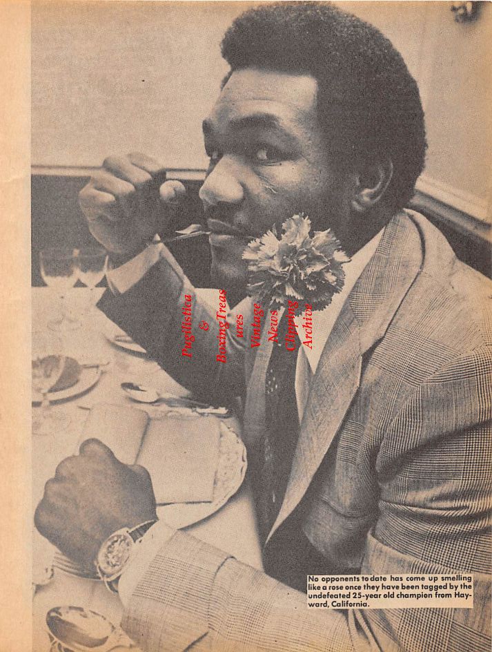 Boxing News Clipping #90 - George Foreman, Joe Frazier
