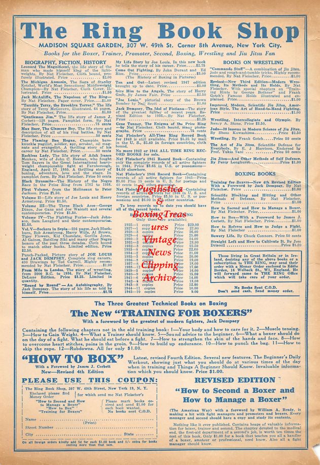 Boxing News Clipping #900 - Joe Louis