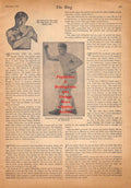 Boxing News Clipping #902 - Young Corbett, Joe Choynski, Johnny Dundee