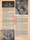 Boxing News Clipping #918 - Marcus Anderson, Jack Dahlstrum, Johnny Allen, Don Fraser, Chuck Sexauer, Dick Walton