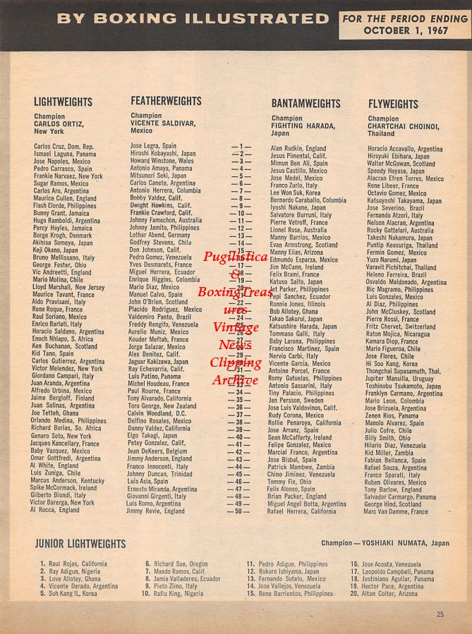 Boxing News Clipping #926 - Gene Fullmer