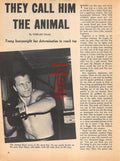 Boxing News Clipping #928 - Dave Zyglewicz, Chartchai Chionoi vs. Walter McGowan