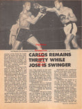 Boxing News Clipping #93 - Jose Napoles, Fate Davis