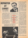 Boxing News Clipping #932 - Reg Gutteridge, Fernando Atzori vs. John McCluskey, Raul Rojas vs. Kang Suh IL