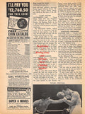Boxing News Clipping #940 - Speedy Hayase vs. Katsuyoshi Takayama