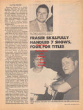 Boxing News Clipping #95 - Don Fraser, Rafael Herrera, Jesus Chucho Cuate