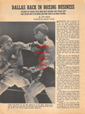 Boxing News Clipping #952 - Curtis Cokes vs. Jean Josselin