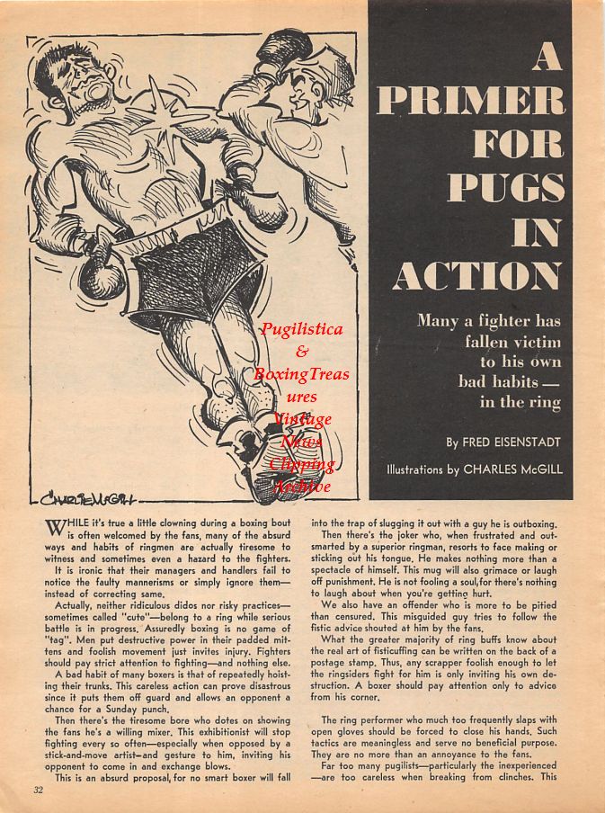 Boxing News Clipping #957 - Kiyoshi Tanabe vs. Yuzo Narumi