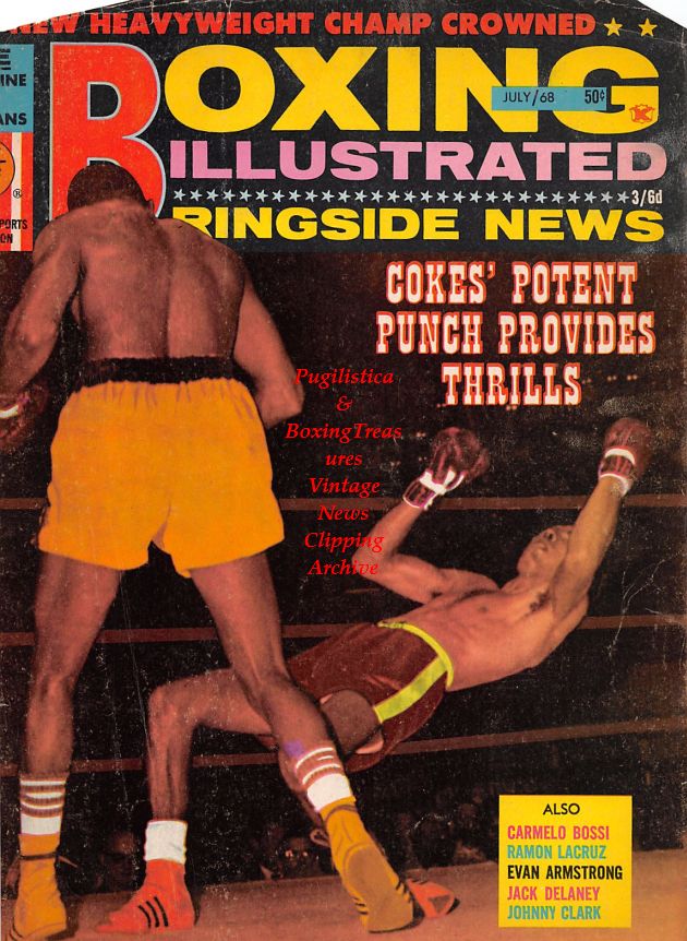Boxing News Clipping #972 - Barney Ross, Curtis Cokes
