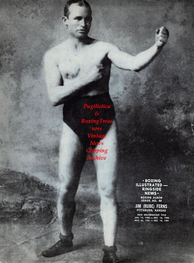 Boxing News Clipping #973 - Muhammad Ali vs. Cleveland Williams, Jim Rube Ferns