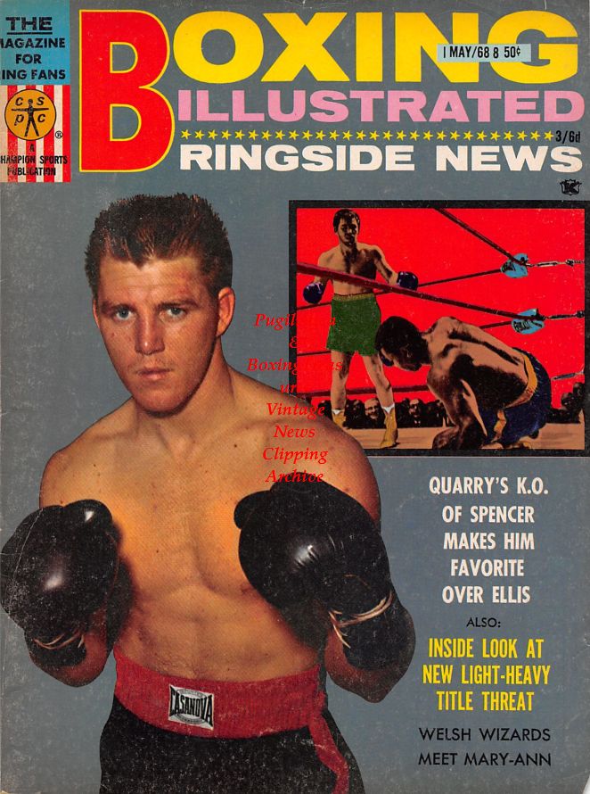 Boxing News Clipping #975 - James J.  Jeffries vs. James J. Corbett, Jerry Quarry