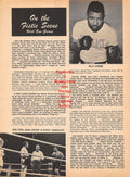 Boxing News Clipping #976 - Billy Joiner, Rocky Marciano with Bob Hope and Bing Crosby
