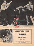 Boxing News Clipping #977 - Jerry Quarry vs. Thad Spencer, Chuck Wepner, Bobby Warthem, Ozark Athletic Club