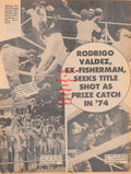 Boxing News Clipping #98 - Rodrigo Valdez