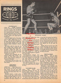 Boxing News Clipping #989 - Ken Buchanan vs. Maurice Cullen, Jack Johnson vs. James J. Jeffries