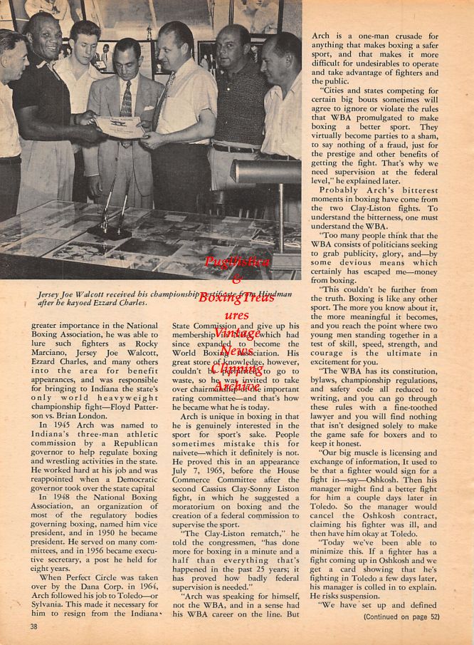 Boxing News Clipping #991 - Archie Hindman