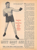 Boxing News Clipping #992 - Frank Moran, Bill Douglas vs. Hilton Whitaker