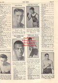Boxing News Clipping #1555 - Joey Ross, Larry Estridge, Joe Silvani, Vic McLaughlin, Tony Vaccarelli, Babe Herman