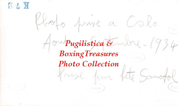 Boxing Photo #1000 - Pete Sanstol, Bobby Diamond - Oslo, Norway