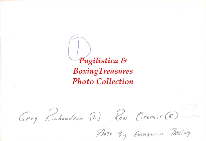 Boxing Photo #1042 - Greg Richardson vs. Ron Cisneros