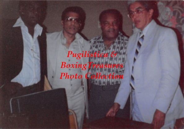 Boxing Photo #1046 - Keith Arthul, Efram Martiz, Robert E. Lee, Rodrigo Sanchez - WBA Executive Meeting, Houston, Texas