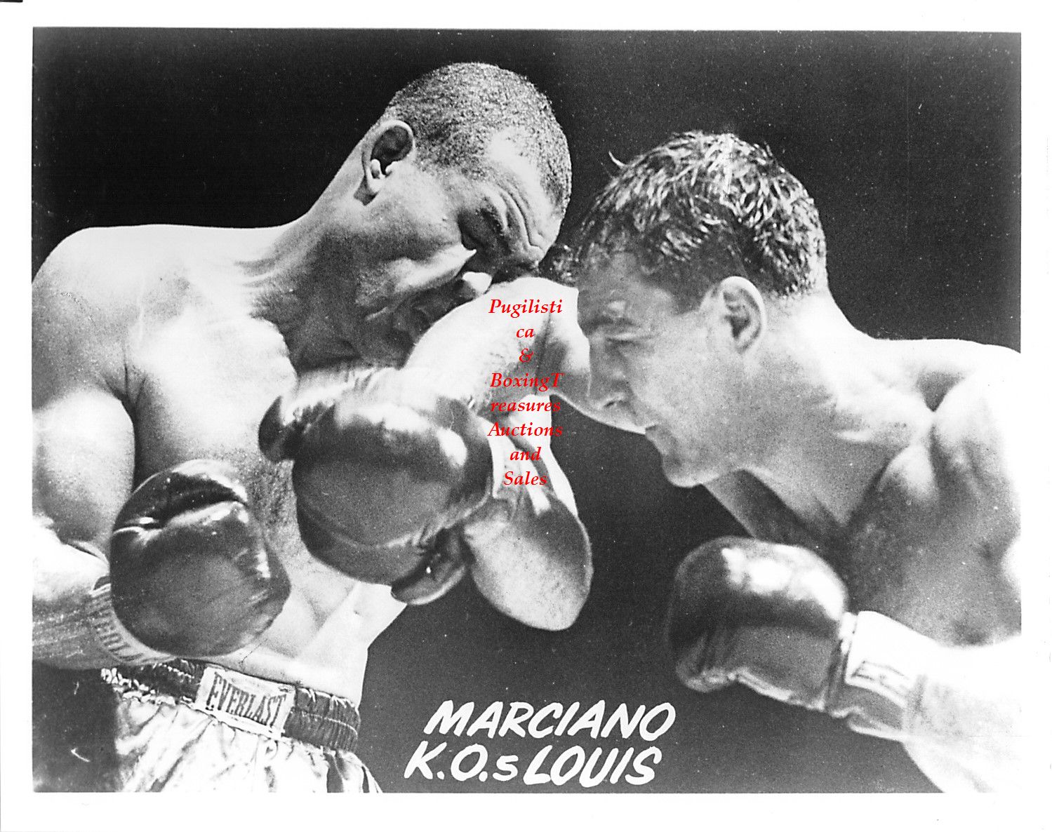 Boxing Photo #106 - Rocky Marciano vs. Joe Louis