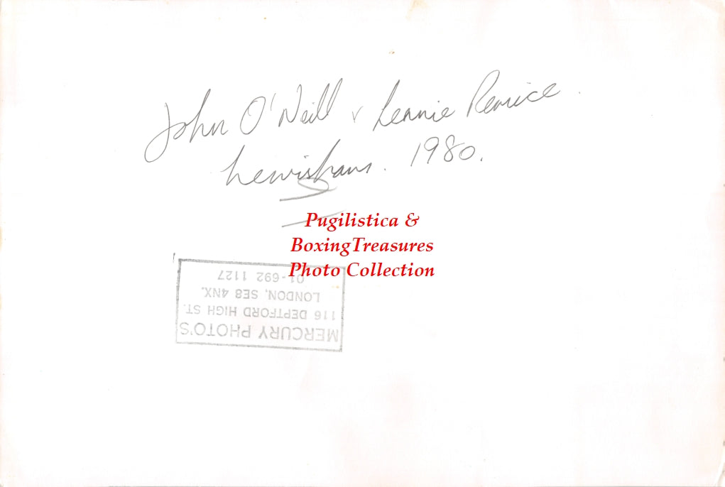 Boxing Photo #1096 - John O'Neill vs. Lenny Remice