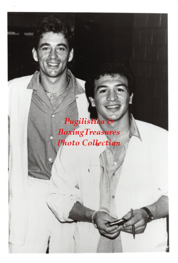 Boxing Photo #1097 - Ray Mancini and Donny Lalonde