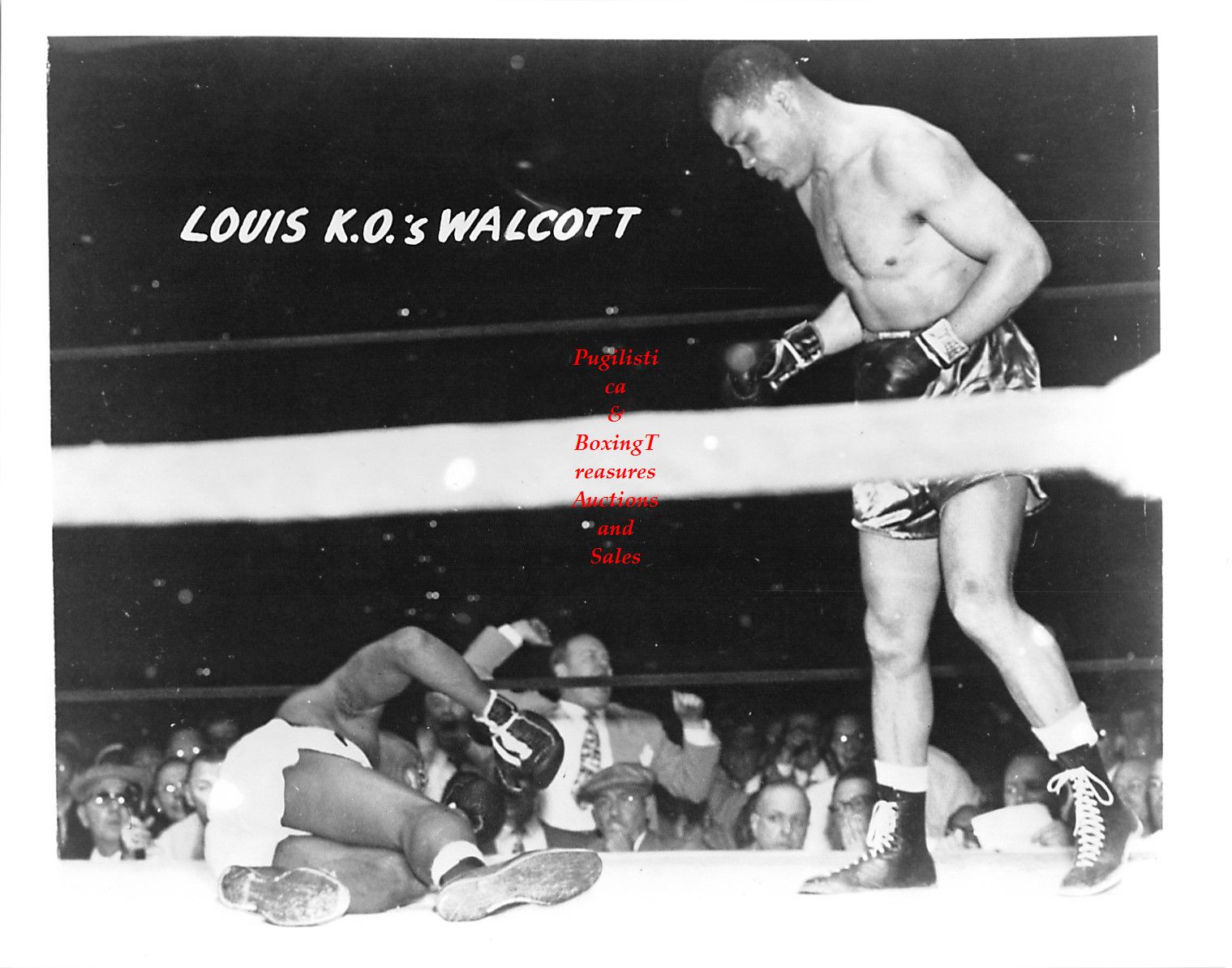 Boxing Photo #118 - Joe Louis vs. Jersey Joe Walcott
