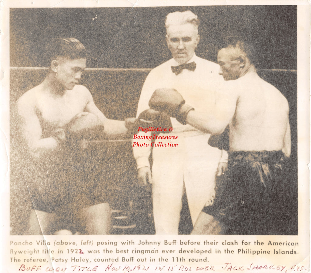 Boxing Photo #1217 - Pancho Villa vs. Johnny Buff