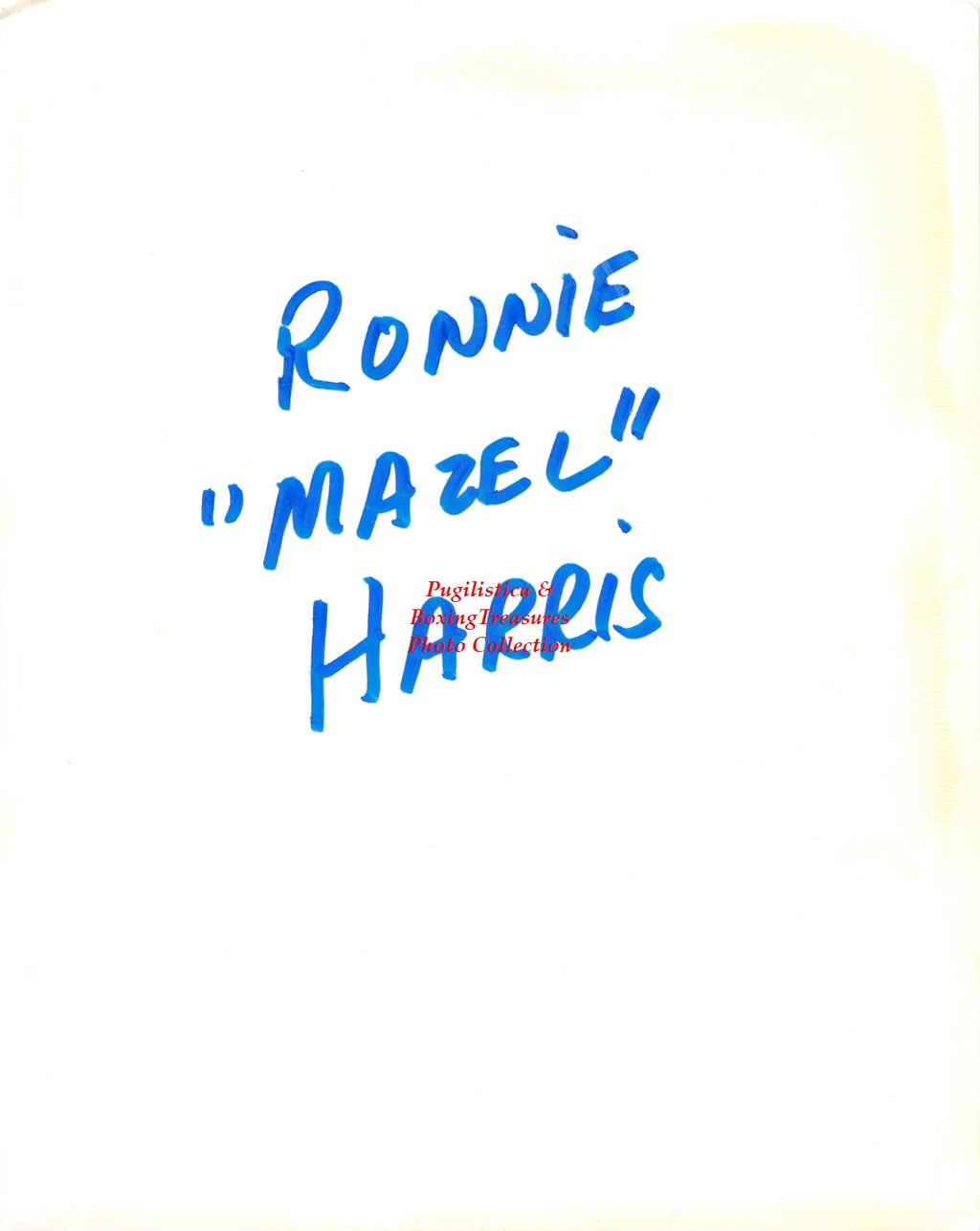 Boxing Photo #1223 - Ronnie Harris "Mazel"