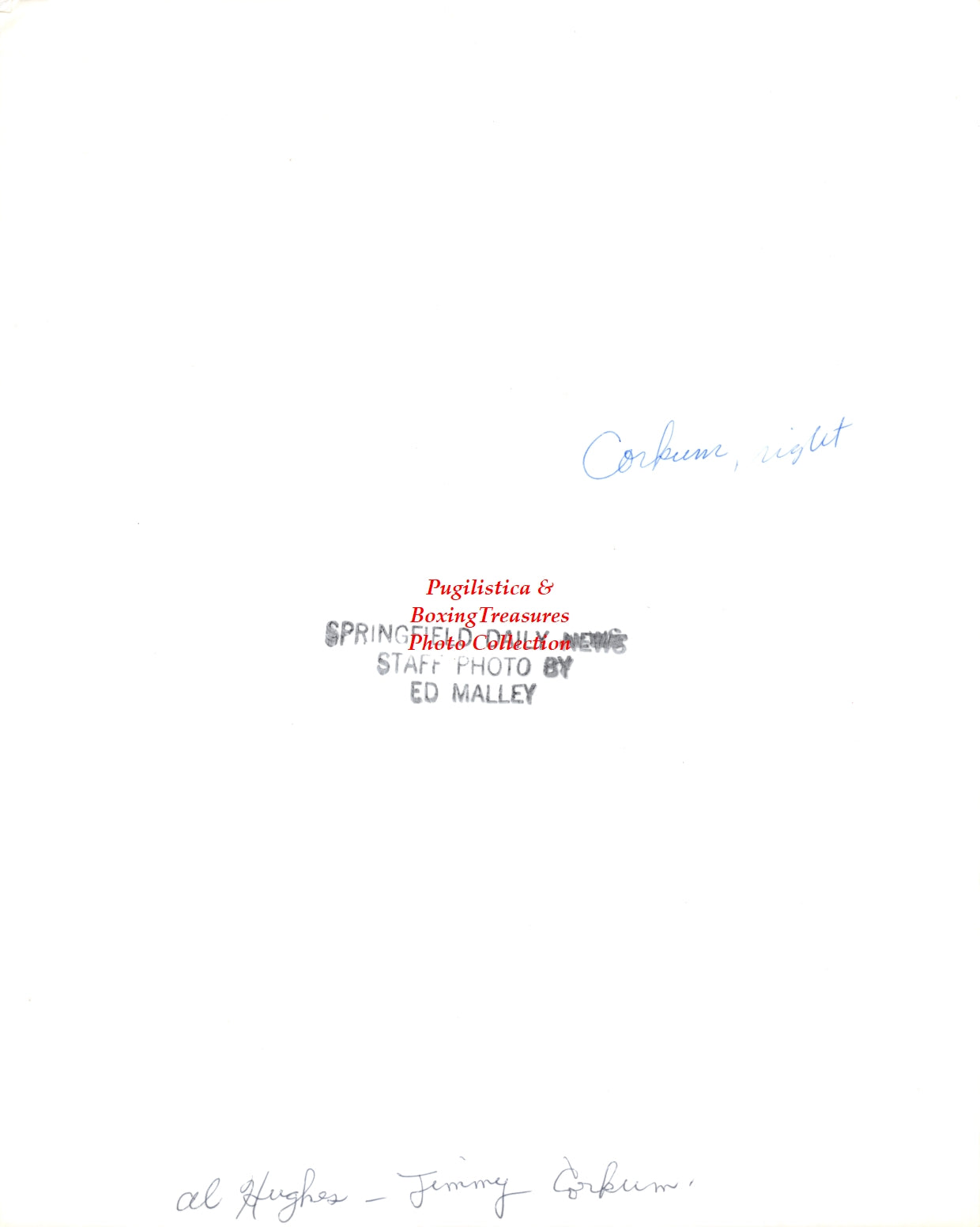 Boxing Photo #1225 - Jimmy Corkum vs. Al Hughes - Springfield, MA