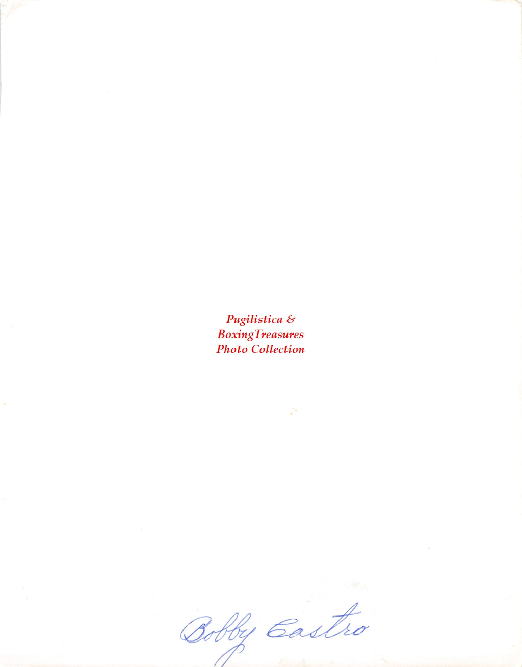 Boxing Photo #1228 - Bobby Castro