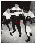 Boxing Photo #1233 - Willie Pep, Emile Griffith and Rocky Graziano