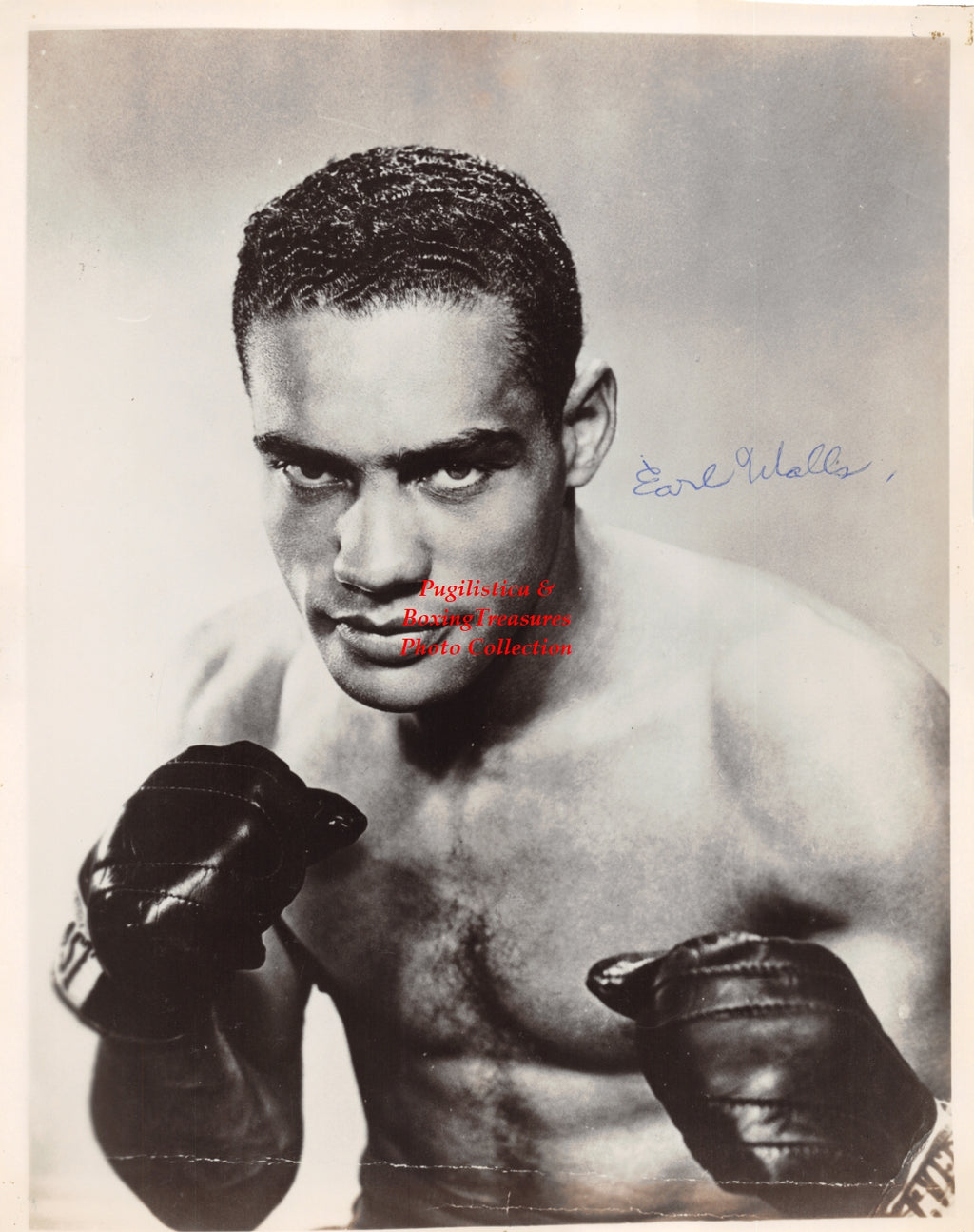 Boxing Photo #1236 - Earl Walls "The Hooded Terror"