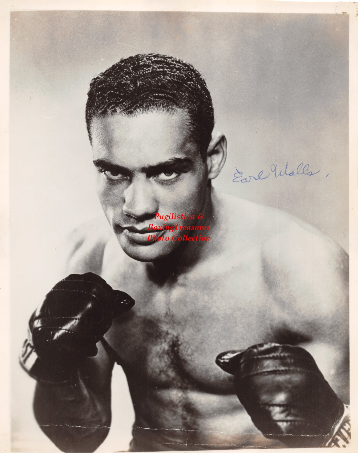 Boxing Photo #1236 - Earl Walls "The Hooded Terror"