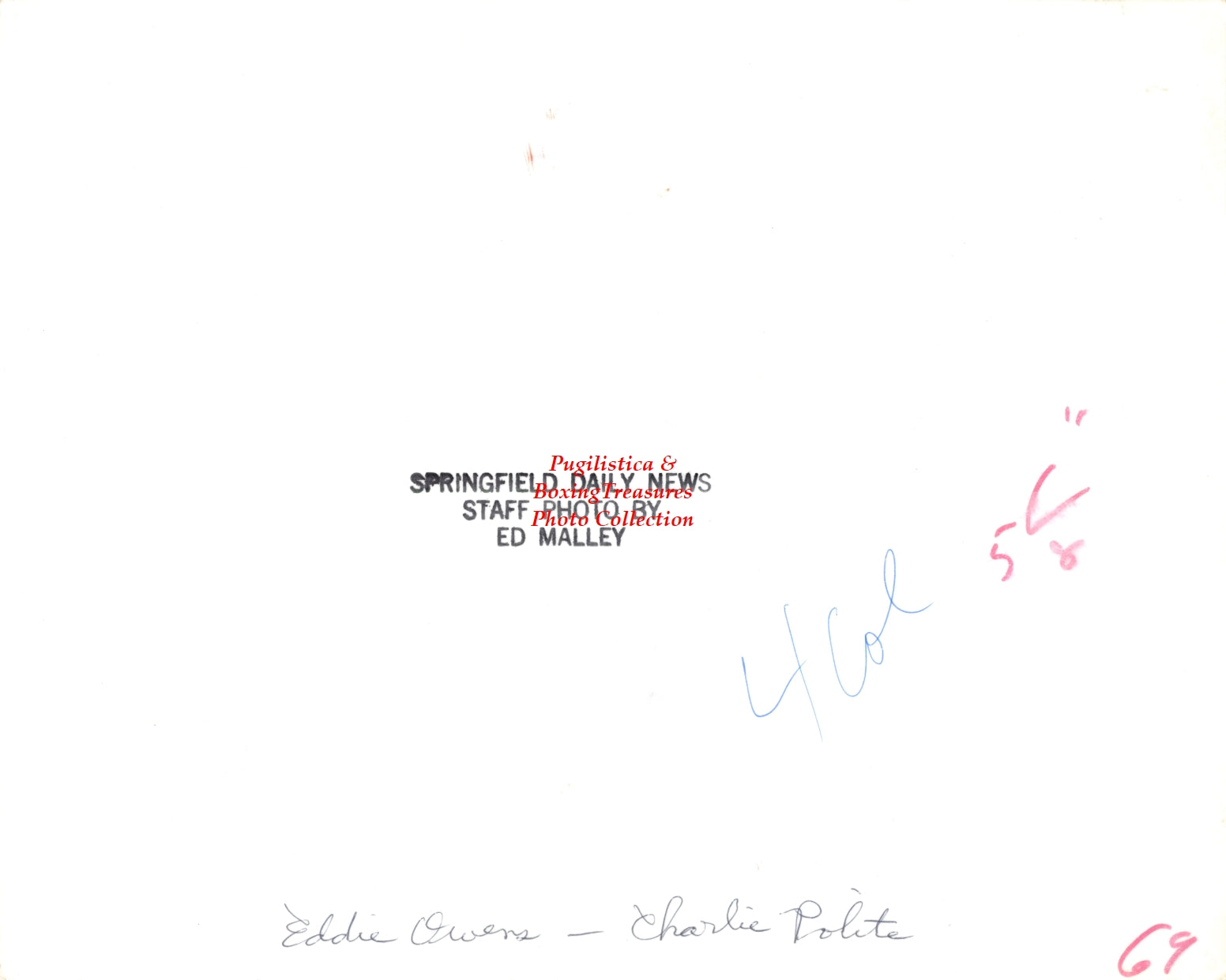 Boxing Photo #1239 - Charley Polite vs. Eddie Owens - Springfield, Massachusetts