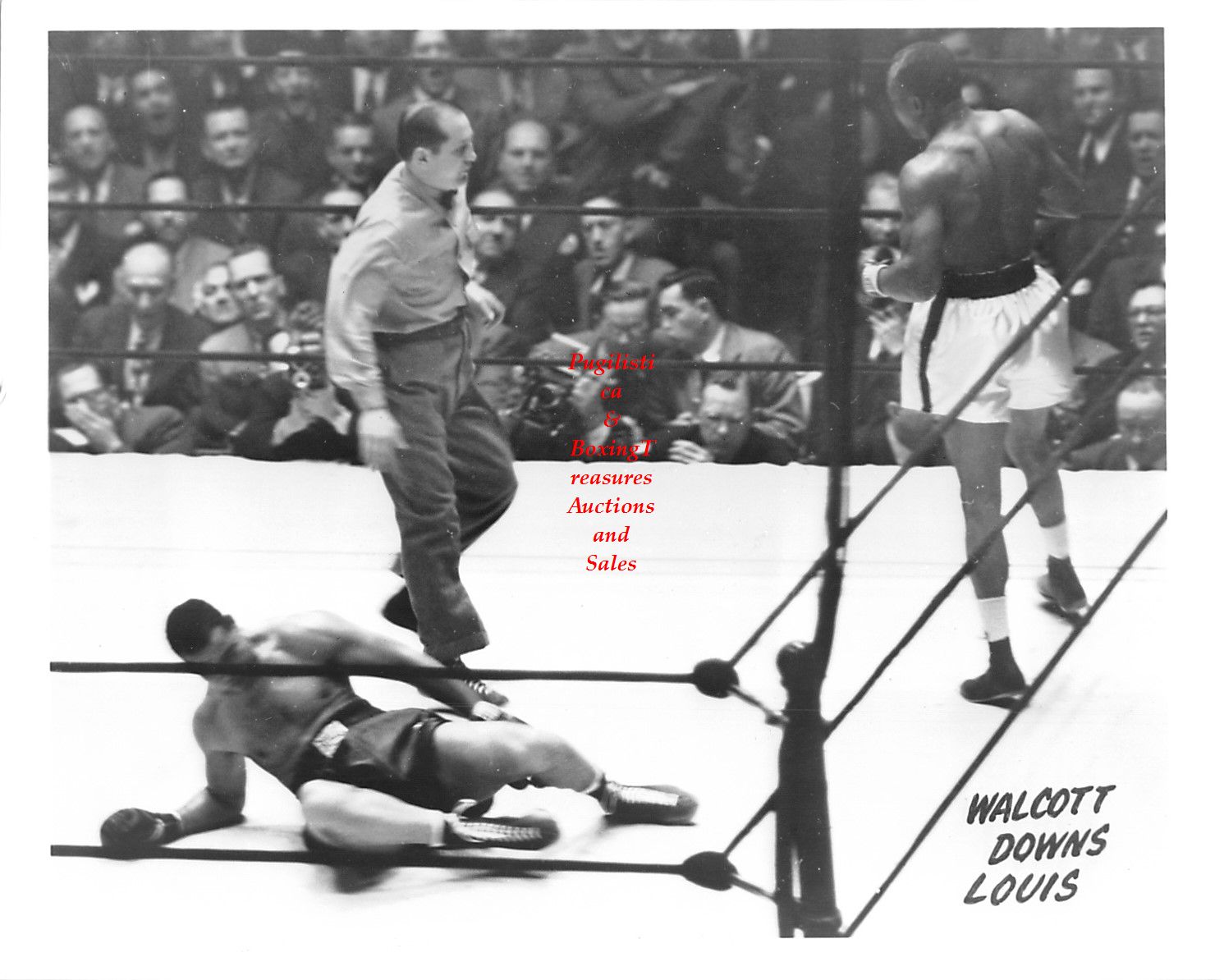 Boxing Photo #126 - Joe Louis vs. Jersey Joe Walcott