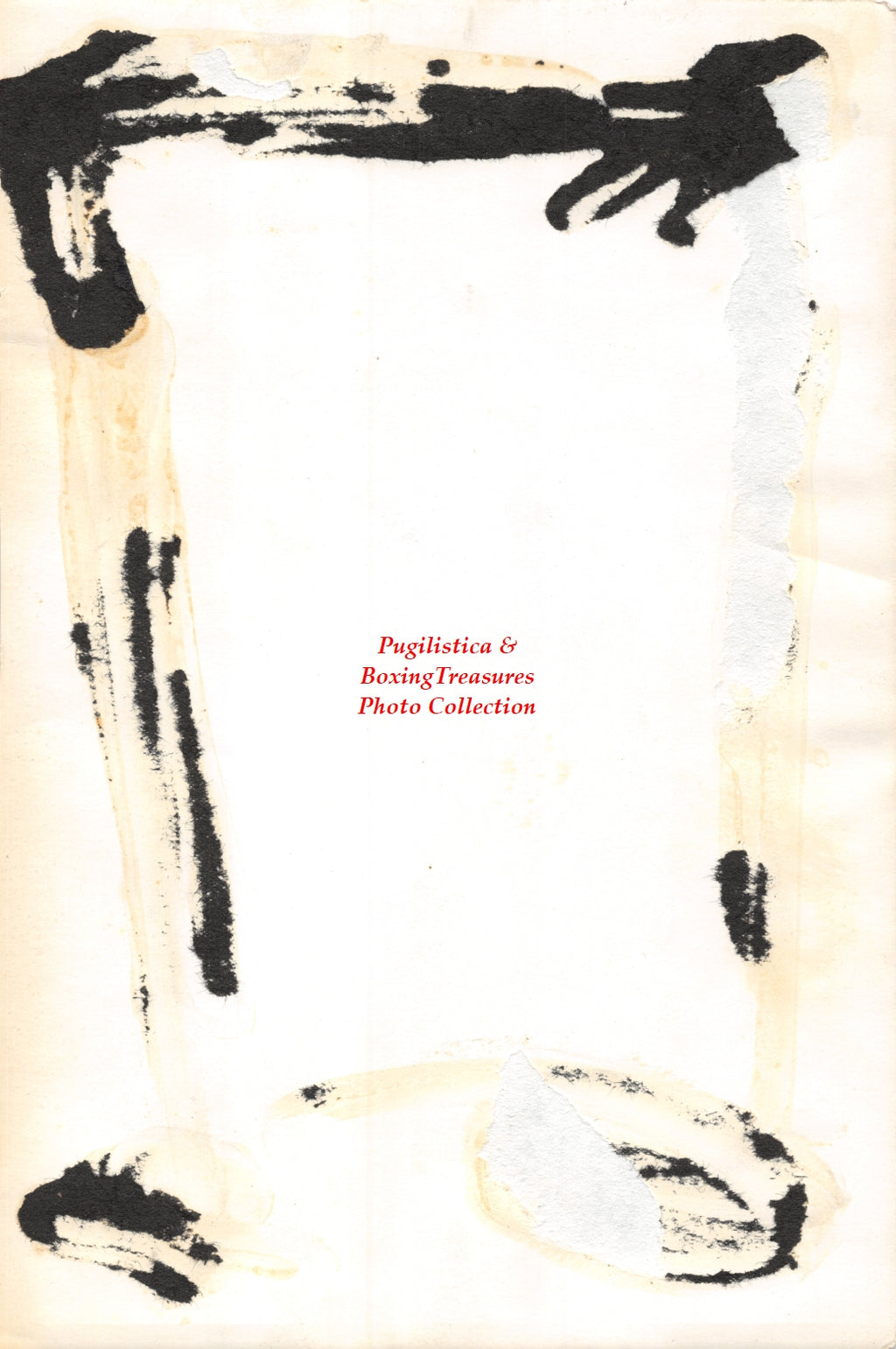 Boxing Photo #1274 - Unidentified c. 1940's Action Press Photograph