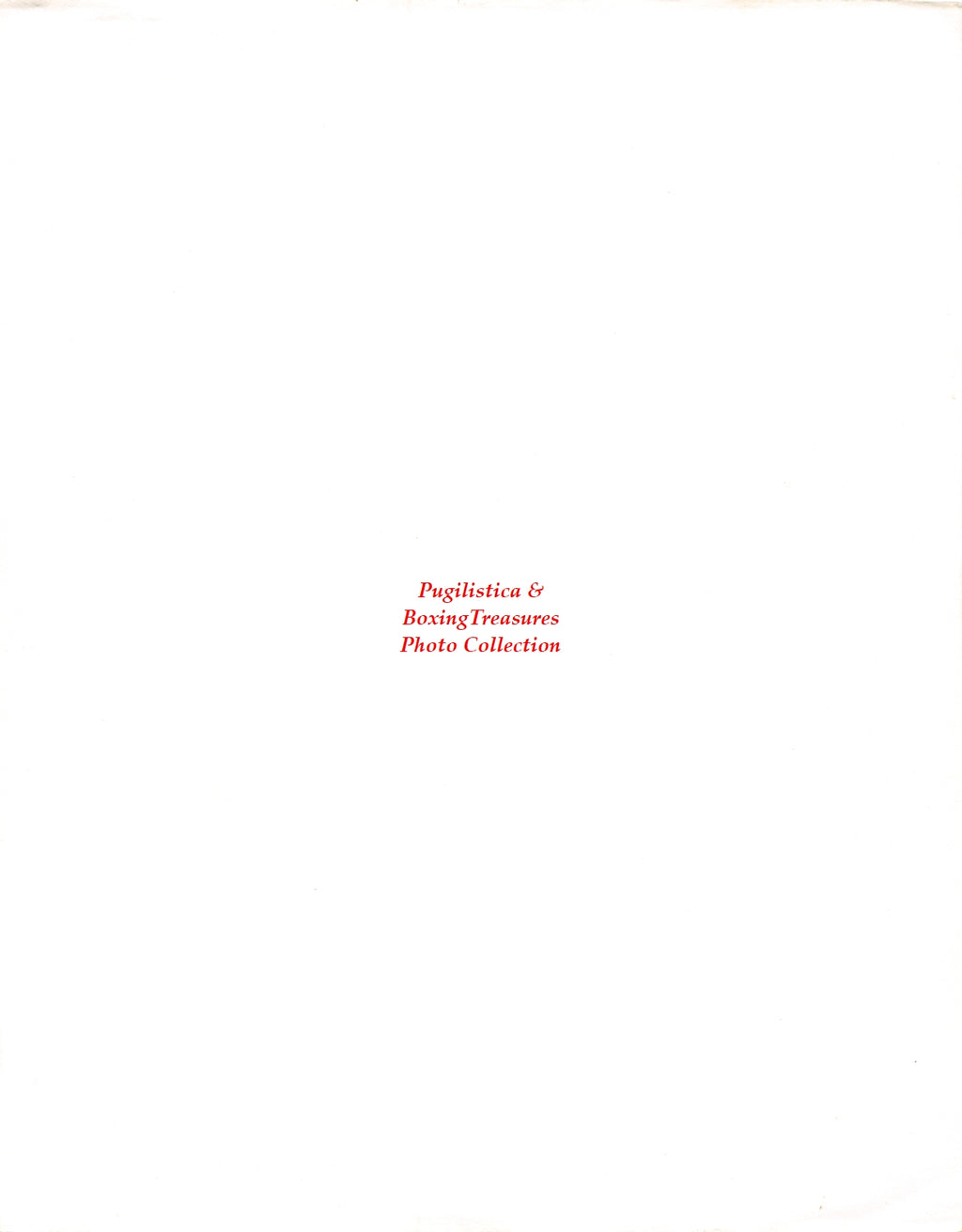 Boxing Photo #1276 - Benny Leonard